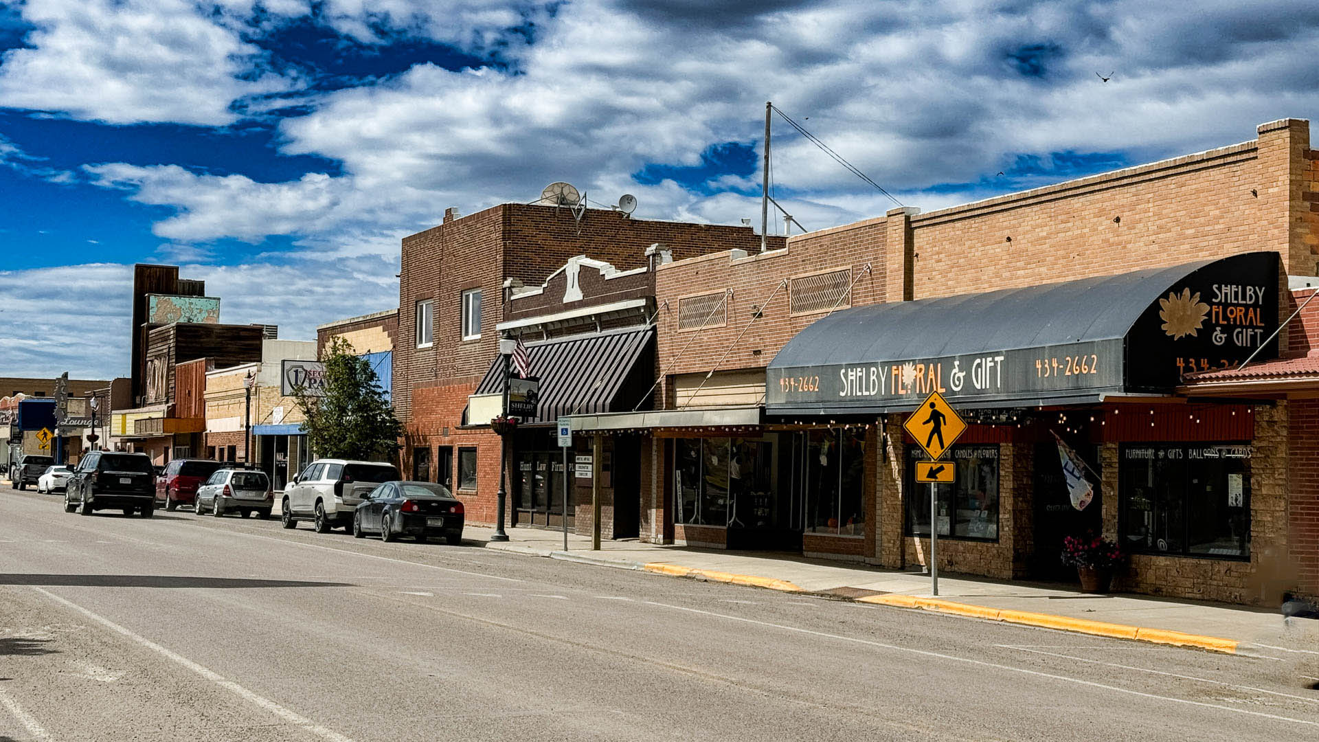 downtown shelby, mt